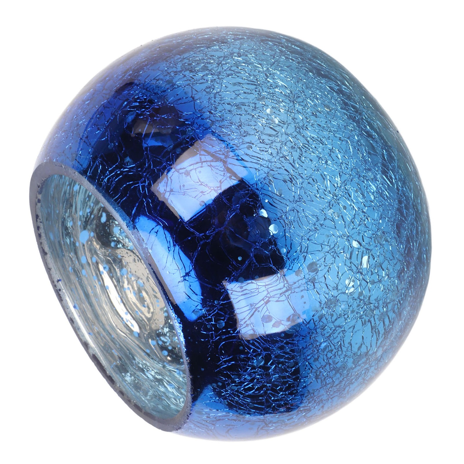 Tea Light Holder Warm Romantic Glass Attractive Decorative Handcrafted Textures