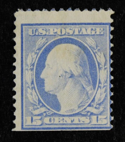 CKStamps: US Stamps Collection Scott#382 15c Washington Mint H OG Small Thin