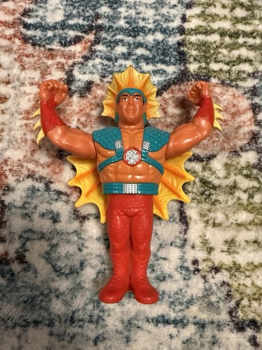 WWF Hasbro Ricky The Dragon Steamboat Action Figur...