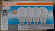 Sylvania LED Daylight 5000k Bulbs 4 Pack 