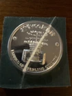 1976 Stevcowovens StevcoKnit Engelhard Silver Round Vintage Rare 1 Oz 999