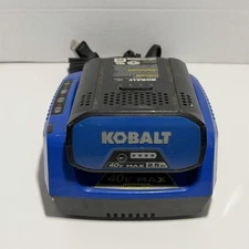 Kobalt 40V Max Lithium-Ion Battery KB 245-06 and Charger  KRC 40-06 Tested Works