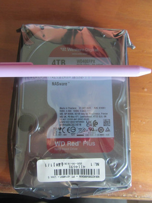 NEW SEALED WD Western Digital 4TB Red Plus NAS 3.5'' 5400 RPM SATA 6Gb/s CMR HDD
