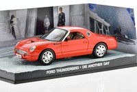 Ford Thunderbird DIE Another DAY Bond 007 1/43 Universal Hobbies