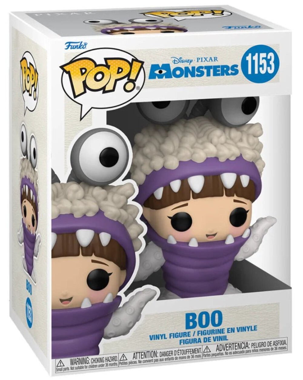 Monsters Inc - Boo as Monster - #1153 - Disney - Funko Pop!