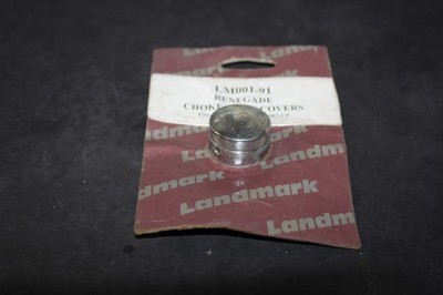 NEW Landmark, 613921 Chrome Choke Knob Cover MODELS 1987-UP # LM001-90