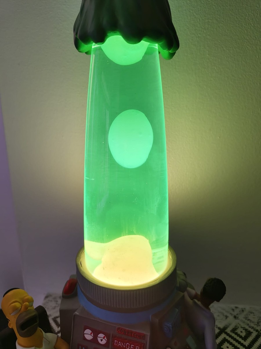2003 NECA Y2K The Simpsons Motion Lava Lamp EXTREMELY RARE | eBay UK