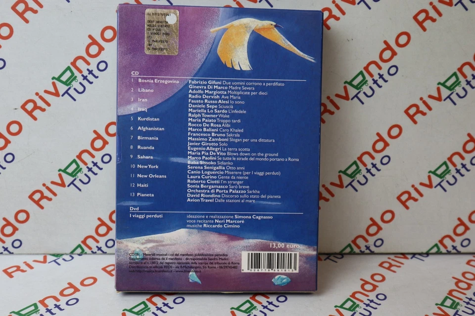 I Viaggi Perduti - Suoni Immagini E Parole (CD + DVD Il Manifesto) - Immagine 2 di 3