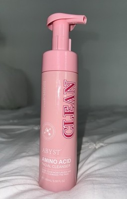 ABYST Amino Acid Facial Cleanser Pink Hydrating Face Wash NEW