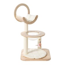 Charlie's Pet Charlie's Stellar 2 Cat Tree - 60x60x81cm White/wood grain