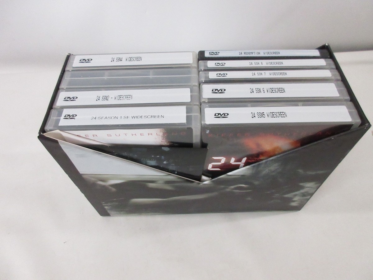 24 The Complete Series DVD Box Set Seasons 1-8 + Redemption