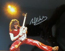Eddie Van Halen signed photo with COA Autograph Signature Lead Guitarist
