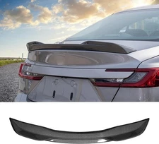 Spoiler Wing Trunk Spoiler Wing Tail Lip Glossy Carbon For 2025 Toyota Camry