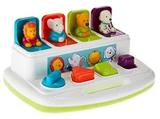  – Pop-Up Pals – Color Sorting Animal Push & Pop Up Toy for Kids 18 Months +, 