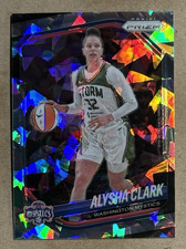 Alysha Clark Ice 2025 Panini Prizm WNBA #129 Washington Mystics