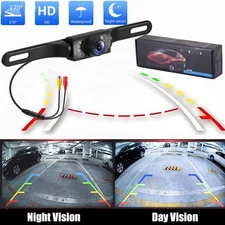 HD Car Reverse Backup Camera Night Vision Parking Camera Reversing Cam 170° CMOS