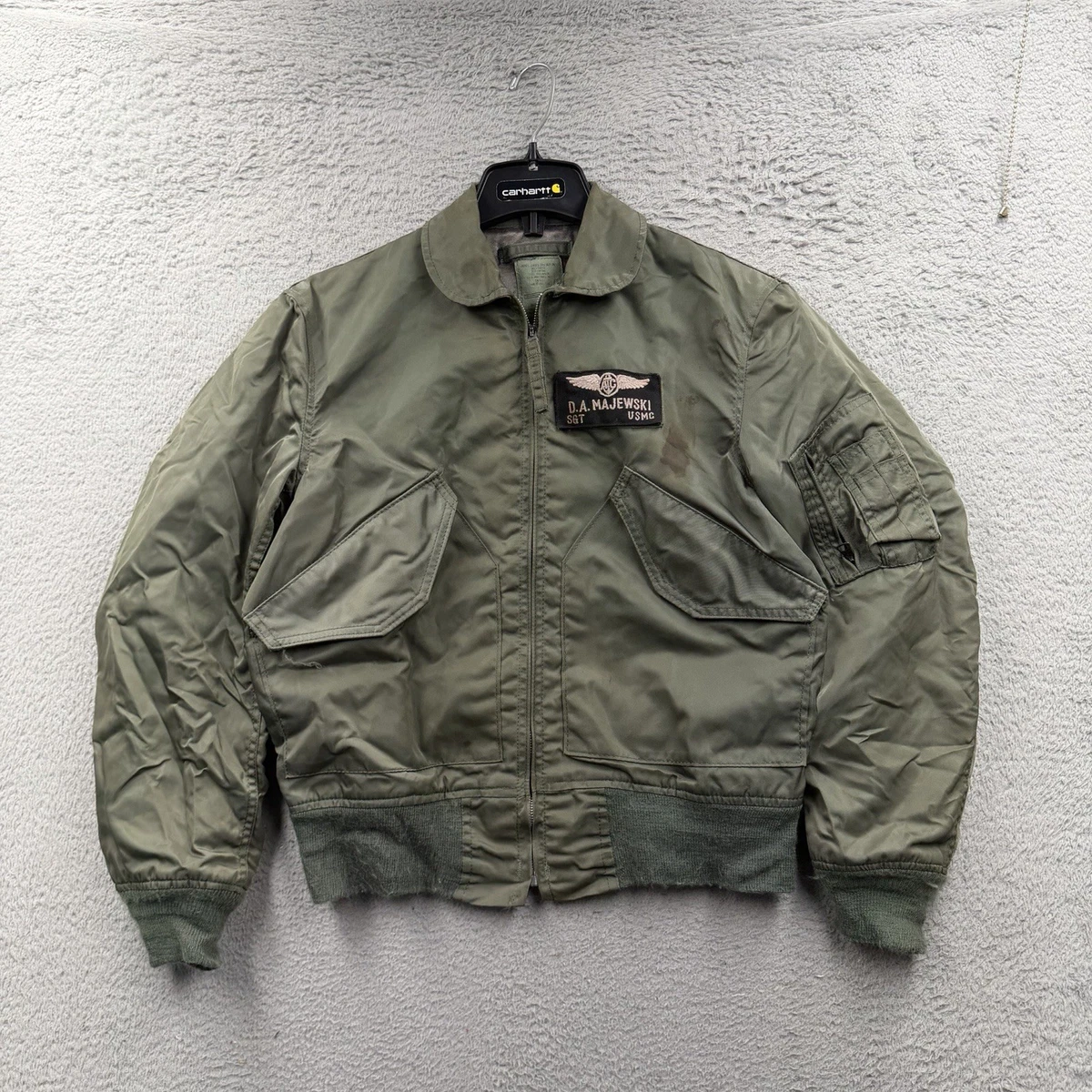 Nylon Flight Jacket In Vintage Outerwear Coats & Jackets For Men 