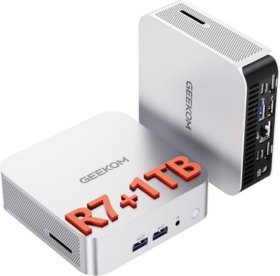 Geekom A6 Mini PC AMD Ryzen 7 6800H 1TB SSD 16GB