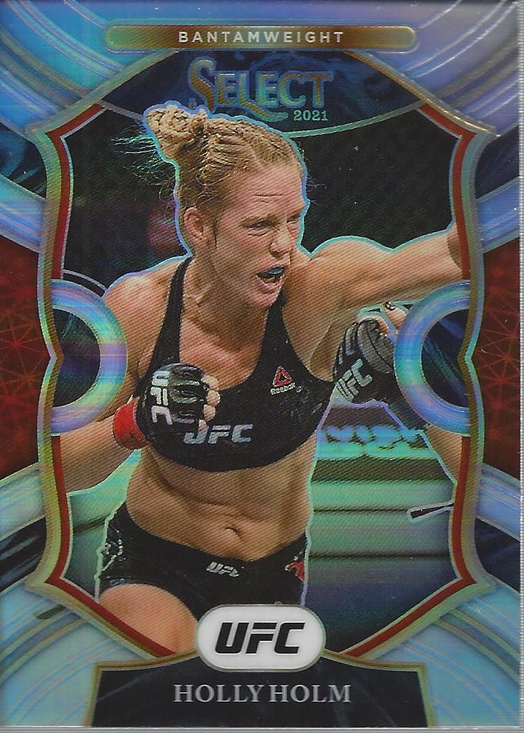 2021 Select UFC Prizms Silver #54 Holly Holm - UFC