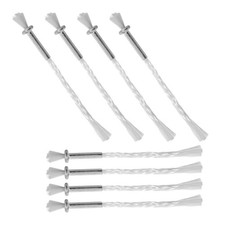  8 Pcs Offering Wicks Lamp for Oil Hurricane Replacement Candle Burner