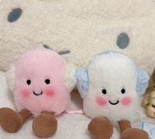 Jellycat Amuseables Toastie Pink and White Marshmallows Plush tags+dust bag new