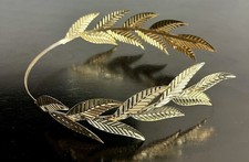Golden Laurel Leaf Crown Headband Gift Supplies Headdress Greek/Roman Style
