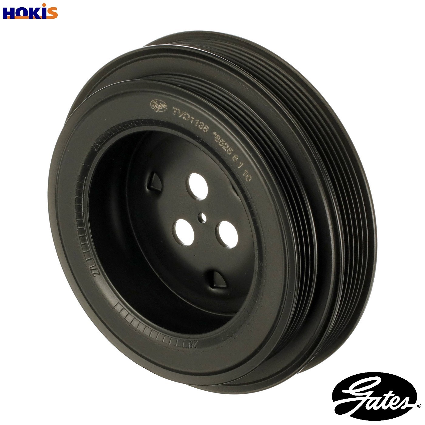 GATES TVD1138 Belt Pulley, crankshaft for CITROËN,FIAT,FORD,FORD AUSTRALIA,JAGUA - Image 9