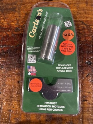 Carlson's Choke Tube 12 GA Remington 11-87, 870, 1100, 887 .720 Improved #52261