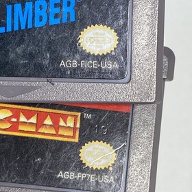 Classic NES Series Bundle: Ice Climber & Pac-Man - Game Boy Advance (Tested)