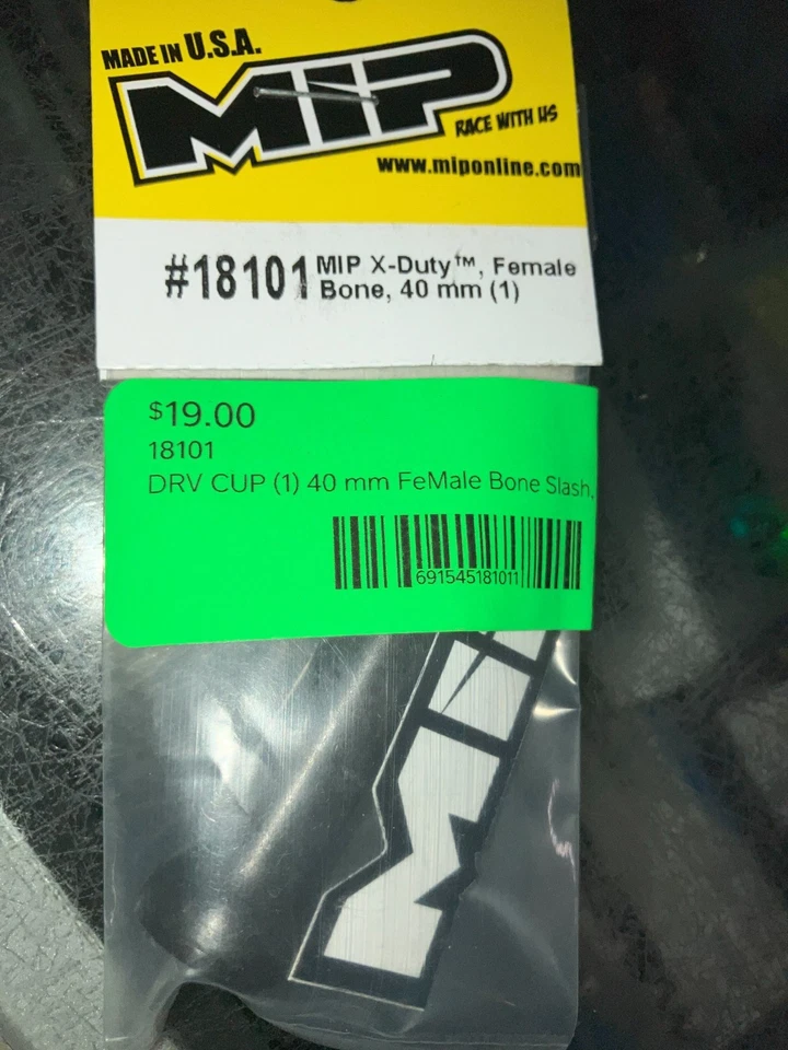 MIP Nitro Stampede 08113 C-CVD Bone & 18101   X-Duty™, FeMale Bone, 40mm - Image 3 of 4