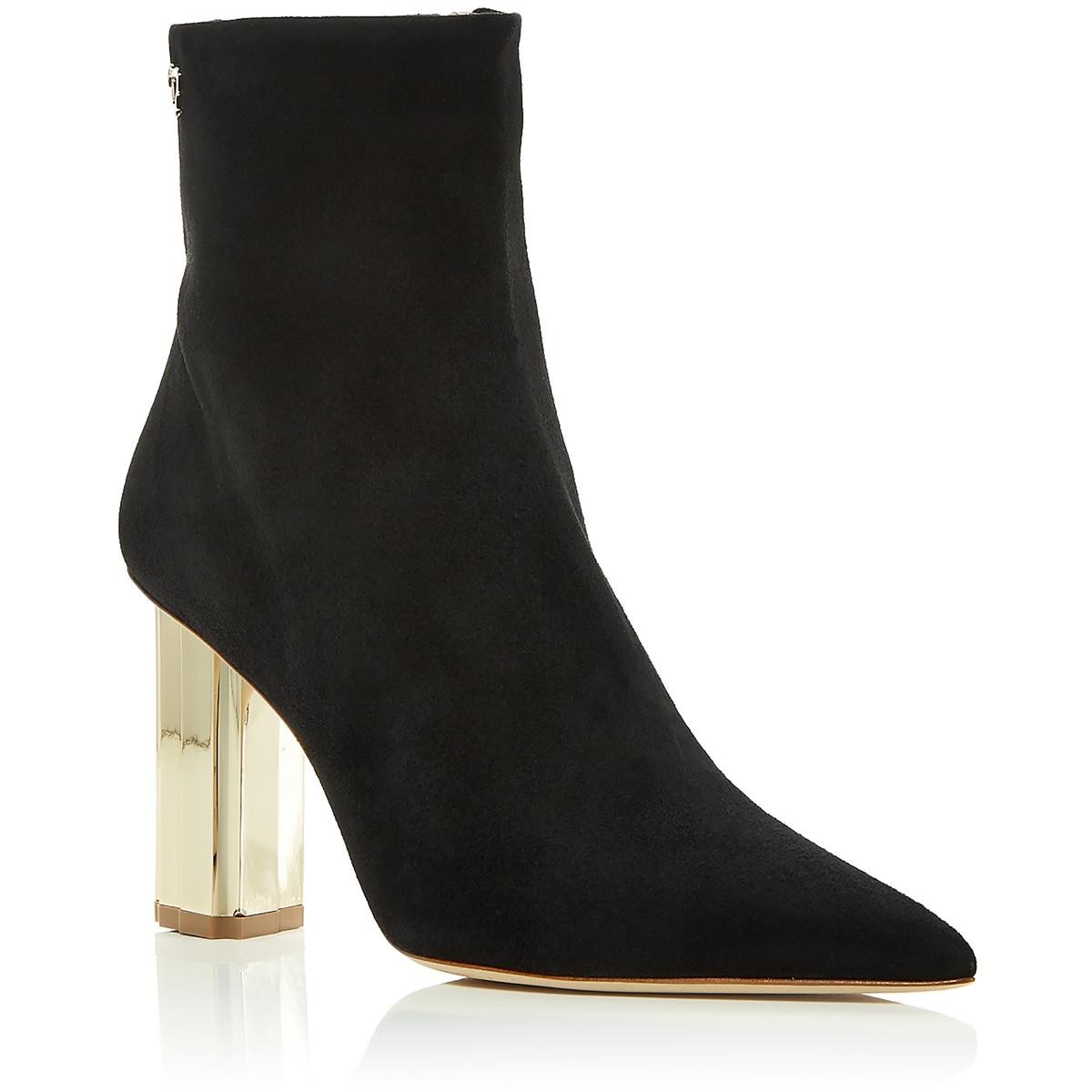 Женские ботильоны Malone Souliers Laika черного цвета, размер 36,5, средний (B,M), BHFO 2519