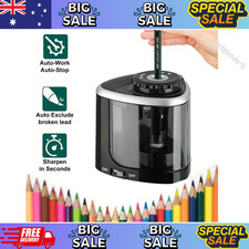 Automatic Electric Pencil Sharpener Operated Students Desktop