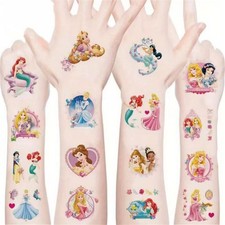 40pcs Temporary Tattoos for Adults,Cute little Princess Party 2" X 2", gz