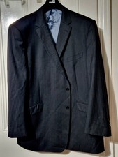 Balmain Homme Men's Luxury Wool Suit Jacket 54 Chest. XXL