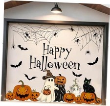 25Pcs Halloween Garage Door Magnets - Ghost Pumpkin Black Cat - Black Cat