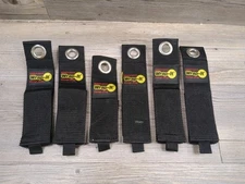 New heavy duty Wrap-it storage strap Super Stretch Set Of 6