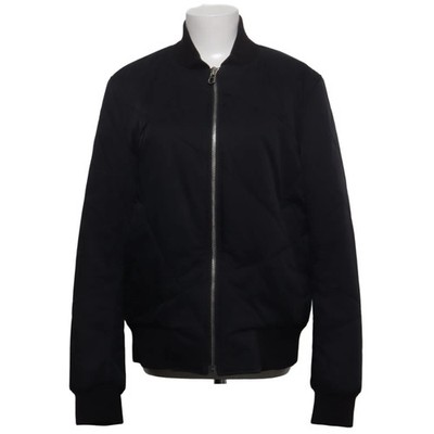 Sandro, Bomberjacke, Damen, Größe: M, Schwarz, Baumwolle/Polyester, Karo #XBm