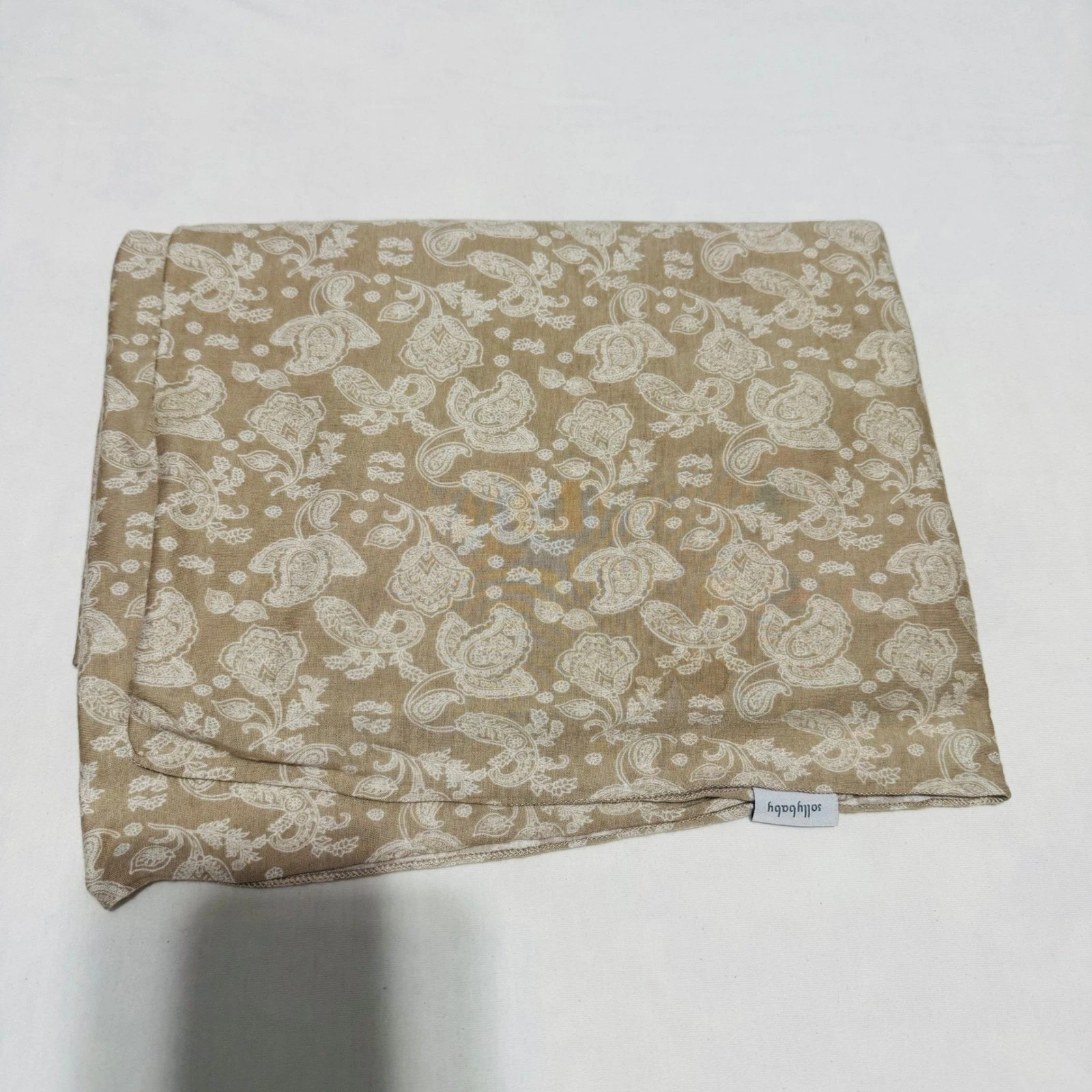 Solly Baby Wrap Carrier Tan Cream Paisley Floral TENCEL Modal 8-25 lbs
Opens in a new window or tab