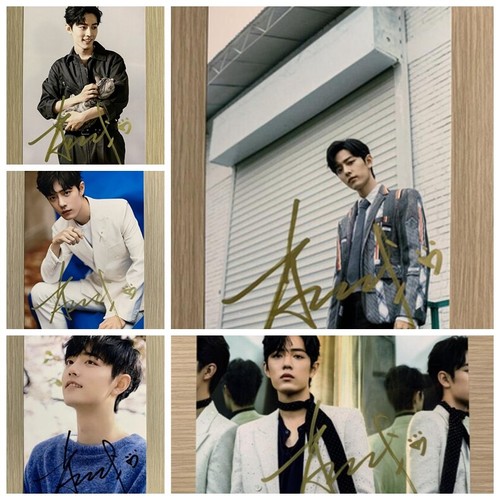 Hot Hand Signed 肖战 Xiao Zhan Autographed Photo Original Autographs 肖战 签名照片