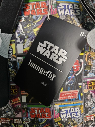 Loungefly Disney Star Wars Comic Book Art Mini Rucksack Neu mit Etikett - Bild 3 von 10