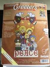 Janlynn Sugarplum Greeters "Peace" Plastic Canvas Kit - Christmas