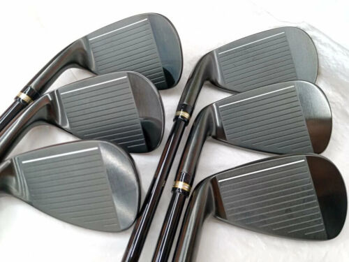 HONMA BERES Black Iron Set 8-sw Iron 6pc R, R2-Flex ARMRQ MX Black Graphite - Picture 3 of 12