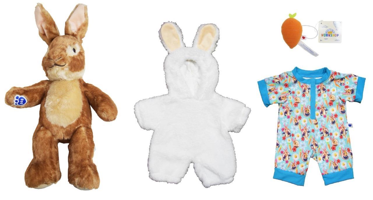 NEW Build a Bear Peter Rabbit 15 Plush with Bunny Suit, Sleeper, Carred Toy NEW Build a Bear Peter Rabbit 15 Plush with Bunny Suit, Sleeper, Carred Toy