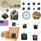 Quartz Clock Movement Mechanism Sweep Silent Wall Repair Kit Replacement Set USA