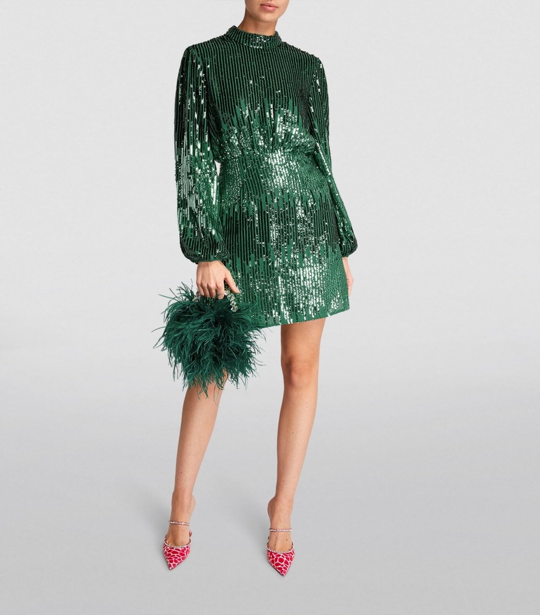 rixo ombre sequin dress Bradshaw Midi Dress in Ombre Sequin Ivory