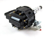 Ford Fe 352 390 428 Hei Distributor 65k Ignition Coil Black Cap D33107bk