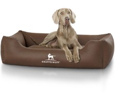 Knuffelwuff Leder Hundebett Hundesofa Hundekissen Hundekörbchen Sidney