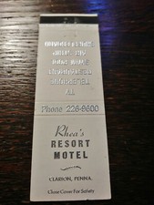 Cubierta de colección: Rhea's Resort Hotel, Clarion, PA 35