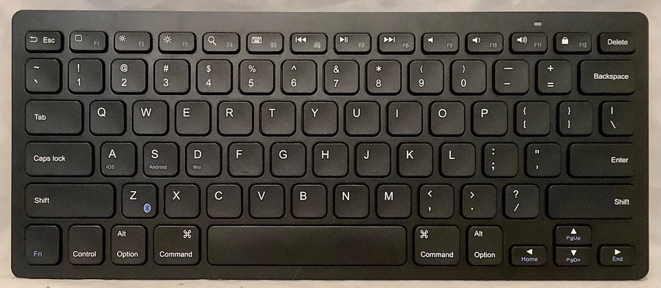 Teclado Bluetooth Ultra Compacto Anchor Modelo A7726 Negro Nuevo en Caja Foto 3 de 4