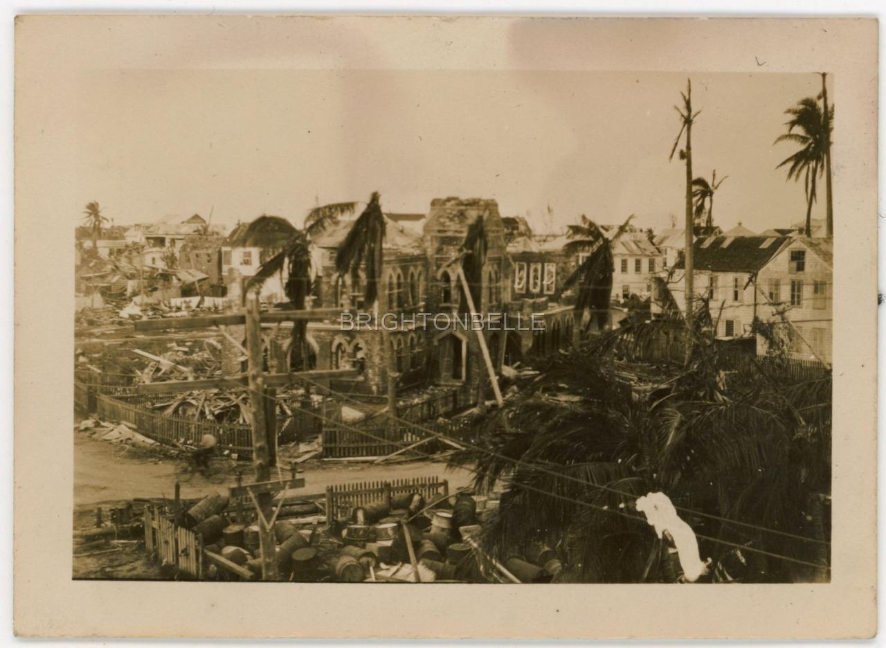 1930 SANTO DOMINGO DOMINICAN REPUBLIC SAN ZENON HURRICANE ORIGINAL